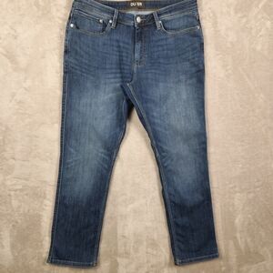DU/ER Jeans Men's L2X Relaxed Taper Gusset Size 34x30